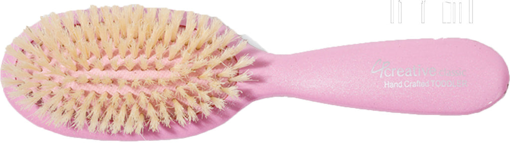 Classic Toddler Boar Bristle Brush Pink