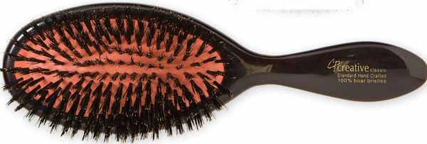 Classic Standard Styler Brush Boar Bristle Black